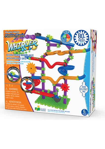 The Learning Journey International Stem Serisi / Whirler (80 Parça)