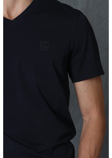 Tuna Modern Grafik T- Shirt Siyah modelleri