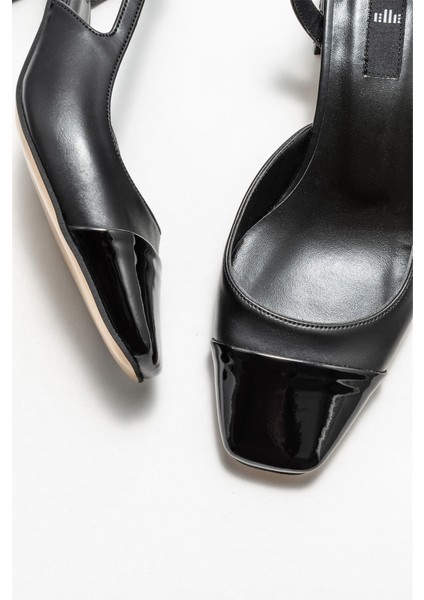 Siyah Kadın Topuklu Ayakkabı modelleri