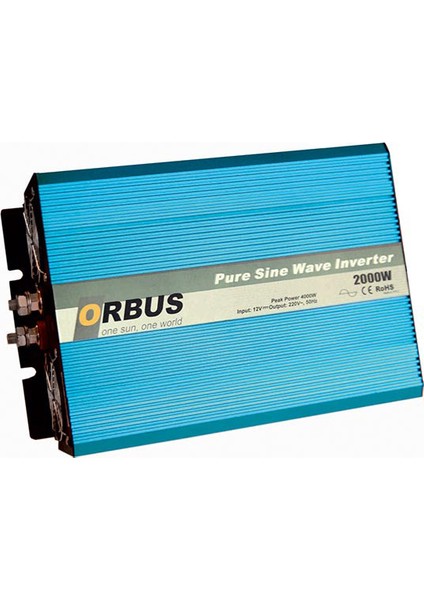 Inverter 2000W 24V Orbus Tam Sınus Intellıgent OTS24-2000