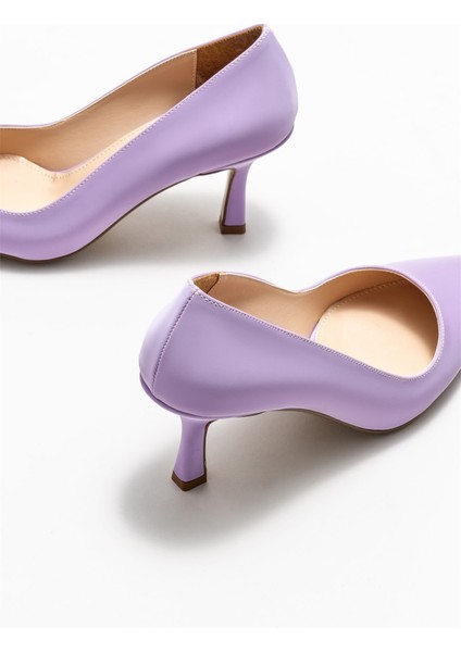 Lila Kadın Stiletto