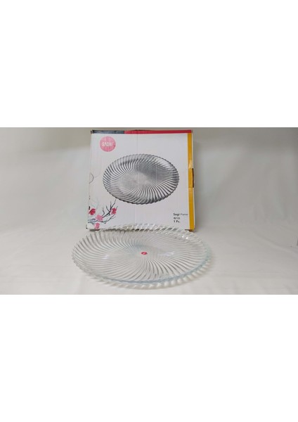 Tekli Cam Sunum Servis Tabağı 36S57571