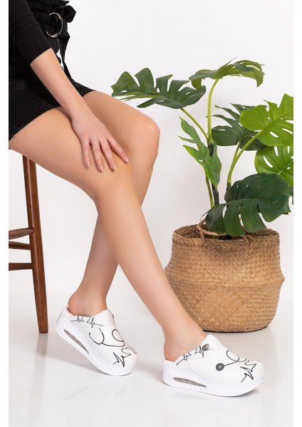 Siyah Steteskop Desenli Kapalı Airmax Sabo Terlik fiyatları
