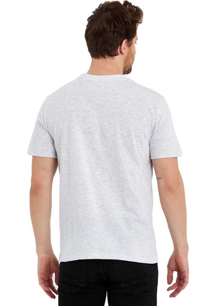 Erkek Basic Baskısız Logolu Kısa Kol Tişört fırsatları