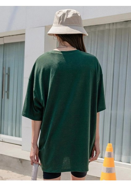 Kadın Old Scholl 365 Baskılı Oversize T-Shirt fiyatları