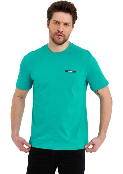 Erkek Basic Baskısız Logolu Kısa Kol Tişört fiyatları