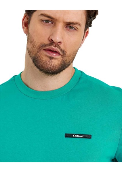 Erkek Basic Baskısız Logolu Kısa Kol Tişört modelleri