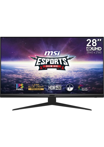 27.9" G281UV 3840x2160 (UHD) FLAT IPS 60HZ FREESYNC  GAMING MONITOR