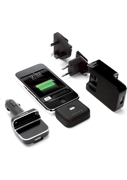 Powerduo Reserve iPhone 4s/4 Powerbank Harici Şarj Cihazı (Ev+Araç)