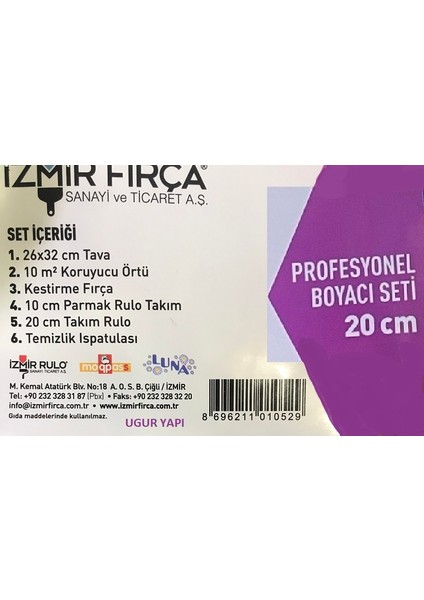 Fit Plastik Mat Duvar Boyası 3.5 Kg ve Marshall Fit Extra Tavan Boyası 3.5 Kg ve Duvar Boyama Seti