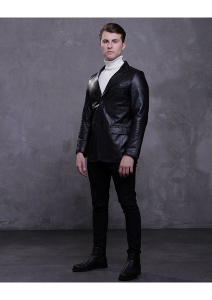 Erkek Hakiki Deri Blazer Ceket fırsatları
