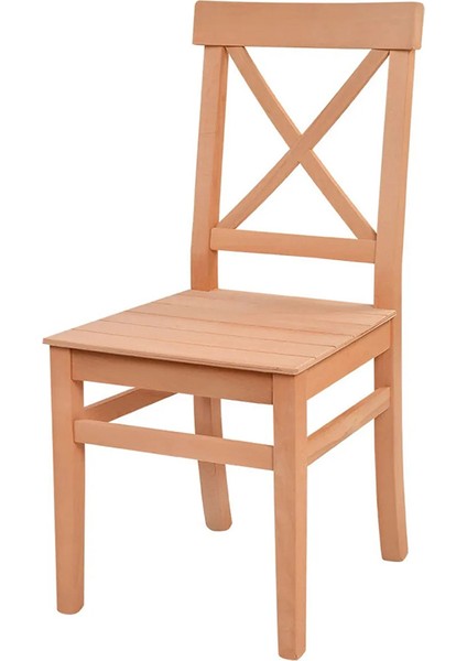 Sandalyecafesi Çapraz Tahtalı Sandalye CDL050