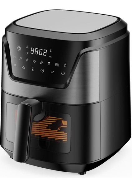 HAF-502 Digital Air Fryer 6 Litre (Hiking Türkiye Garantili)