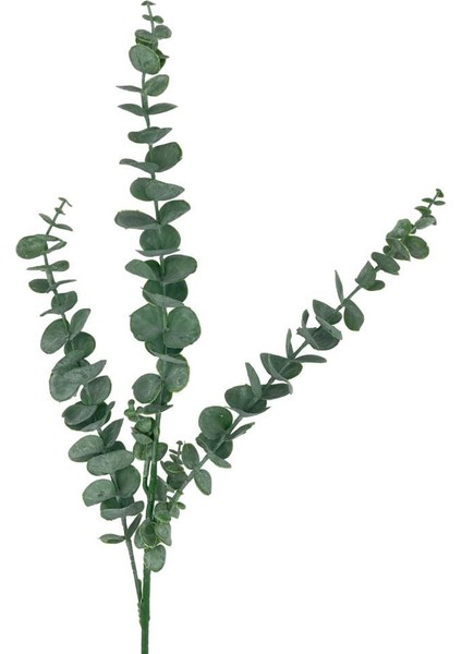 Yapay Çiçek Yeşil Okaliptus 3dallı Uzun Dal 76CM Eucalyptus