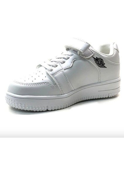 Haykat Beyaz Kırmızı Kısa Sneakers Erkek Çocuk Spor Ayakkabı modelleri