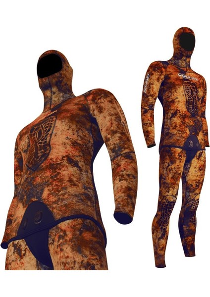 5mm Ghost Brown Avcı Serbest Dalış Elbisesi fiyatları