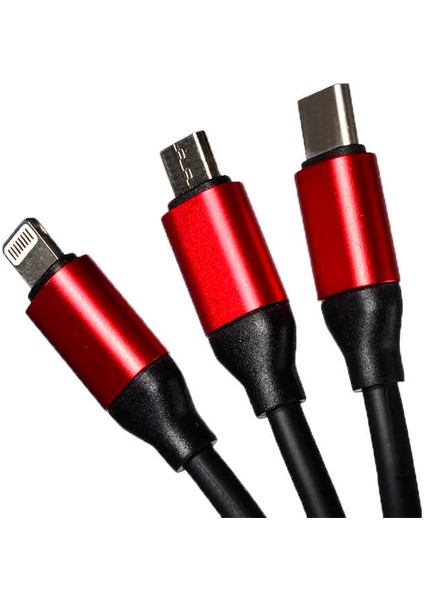 Suffie Mtl 3 In 1 USB Kablo