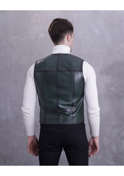 Erkek Deri Yelek modelleri