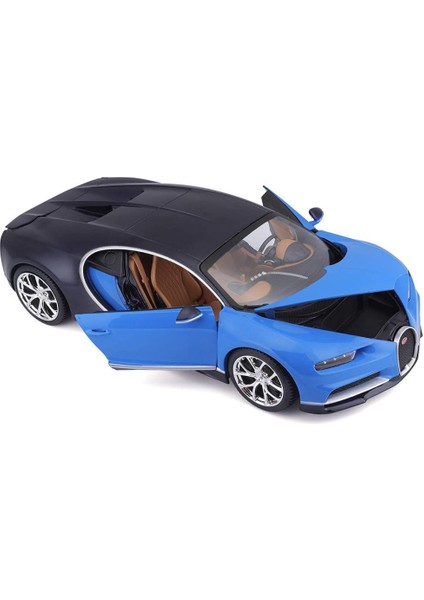 Bugatti Chiron Mavi 1/18 Model Araba