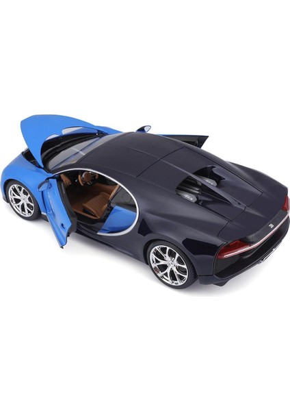 Bugatti Chiron Mavi 1/18 Model Araba