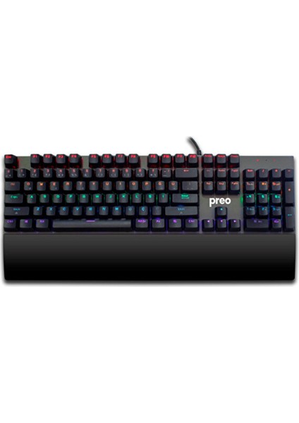MG50 Plus Clicky Blue Switch Bilek Destekli Gaming Mekanik Klavye fırsatları