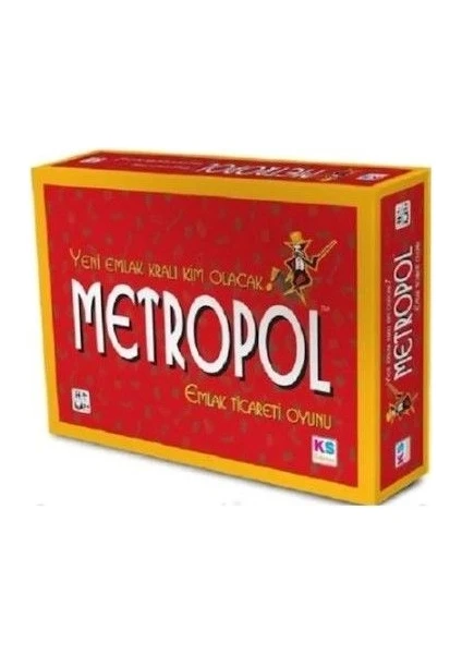 KS Games Onur Puzzle T129 Metropol Emlak Ticaret Oyunu