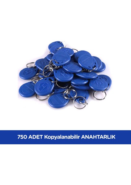 750 Adet Sarkey SR-602 Temic T5557 Yazılabilir - Kodlanabilir Anahtarlık - Rfıd Tag - Göstergeç