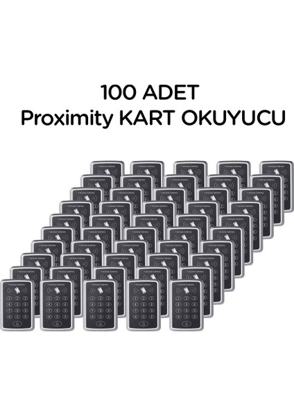 100 Adet Sarkey SR-204 Stand-Alone Proxmty Kart Okuyucu (125 Khz)