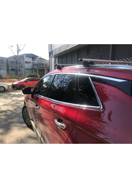 Opel Grandland x Krom Cam Alt Çıtası 6 Prç. 2017-2021 Model arası uyumlu Paslanmaz Çelik modelleri