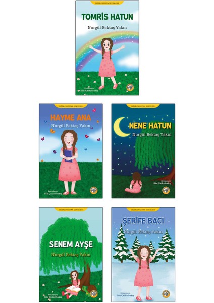 Ayana ile Tarihe Yolculuk  Seti  (5  Kitap)- Nurgül Bektaş Yakın