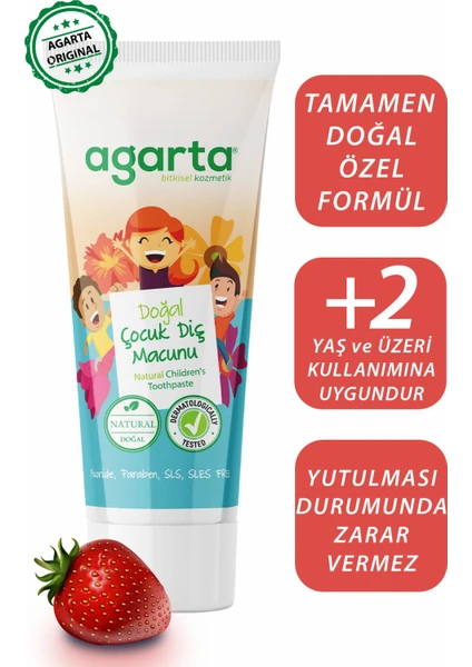 Doğal Çocuk Diş Macunu 75 Ml