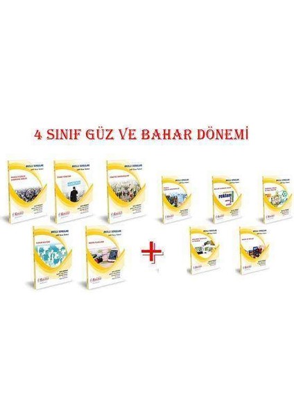 AÖF Halkla İlişkiler ve Reklamcılık 4. Sınıf Güz ve Bahar 7 ve 8 Dön Konu Anlat Soru Bankası Yeni
