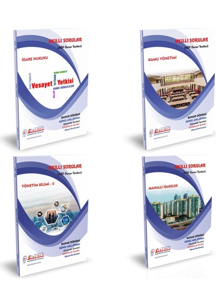 İlkumut Yayınları AÖF Açık Öğetim Siyaset Bilim ve Kamu Yönetimi 2 Sınıf 4 Dönem (Bahar) Konu Anlatımlı Soru Bankası
