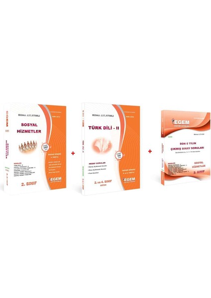 AÖF Açık Öğetim Sosyal Hizmetler 2. Sınıf 4 Dönem (Bahar) Konu Anlatımlı Soru Bankası Set +Çıkmış