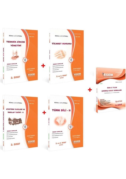 AÖF Açık Öğetim İşletme 2. Sınıf Bahar Dönemi 4 Dönem Konu Anlatımlı Soru Bankası + Çıkmış