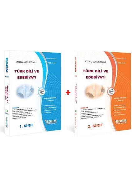 AÖF Açık Öğetim Türk Dili ve Edebiyatı 1 ve 2. Sınıf 2 ve 4 Dönem (Bahar) Konu Anlatımlı Soru Bankası