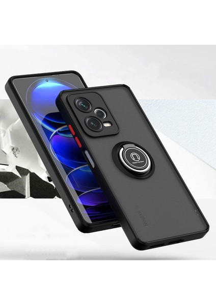 Poco X5 Pro 5g Için Telefon Kılıfı Araba Manyetik Halka Tutuculu (Yurt Dışından)