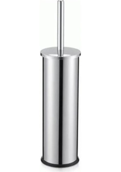 Krom Wc Fırçalık Çap Q8 Ölçü H.37CM