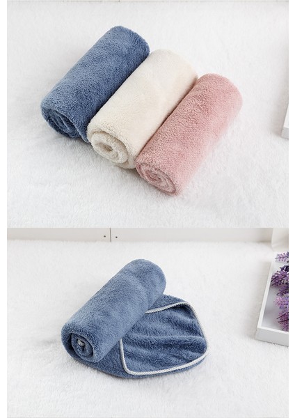 Ultra Ince Mikrofiber Havlu Yetişkin Mercan Çift Taraflı Kadife Havlu Güçlü Emici Yüz Havlusu Küçük Havlu (Yurt Dışından) fiyatları