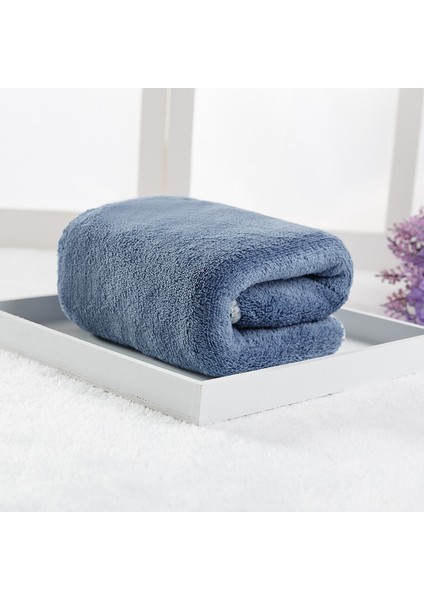 Ultra Ince Mikrofiber Havlu Yetişkin Mercan Çift Taraflı Kadife Havlu Güçlü Emici Yüz Havlusu Küçük Havlu (Yurt Dışından)