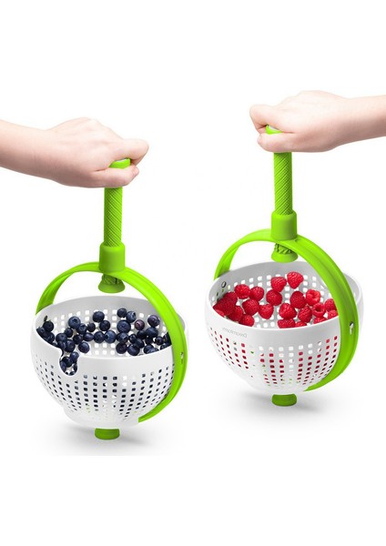 Mutfak Sebze Döner Süzgeci - Yeşil (Yurt Dışından) fırsatları