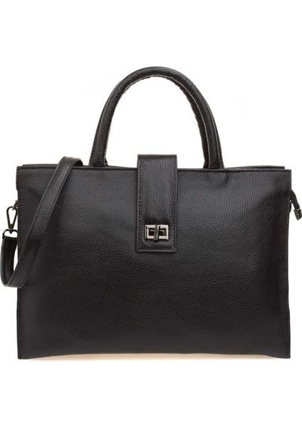 Siyah Rölax Deri Unisex Laptop & Evrak Çantası BLM093045 fırsatları