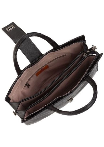 Siyah Rölax Deri Unisex Laptop & Evrak Çantası BLM093045 indirimleri