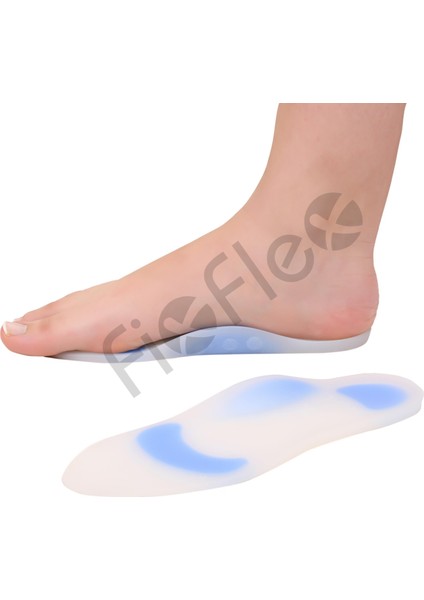 Fixflex Tabanlık Ark Destekli Silikon Tam Jetsepet