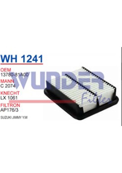 Fıltre Hava Suzuki Jimmy Ym