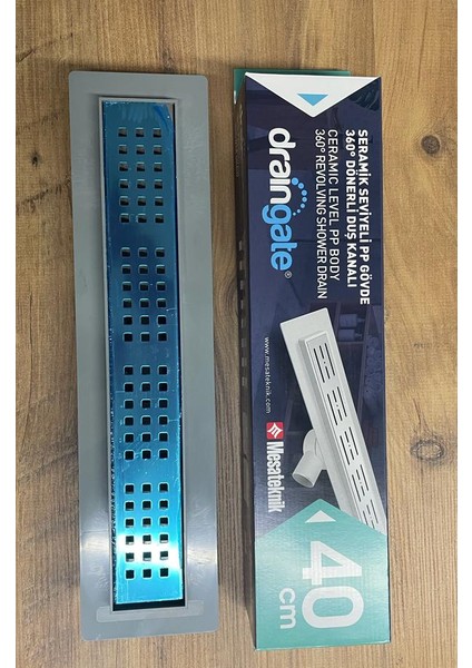Dy Mesateknik 40 cm Duş Kanalı