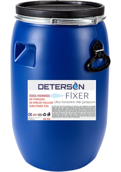 Fixer Ultra Konsantre Halı Yıkama Şampuanı 60 kg