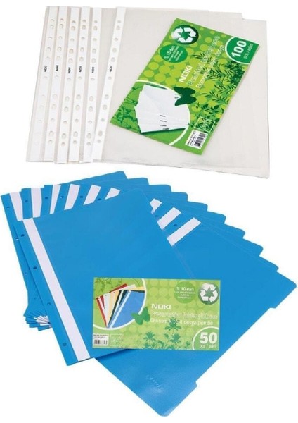 Eco Telli Dosya 50'li Eco Poşet Dosya + 100'lü