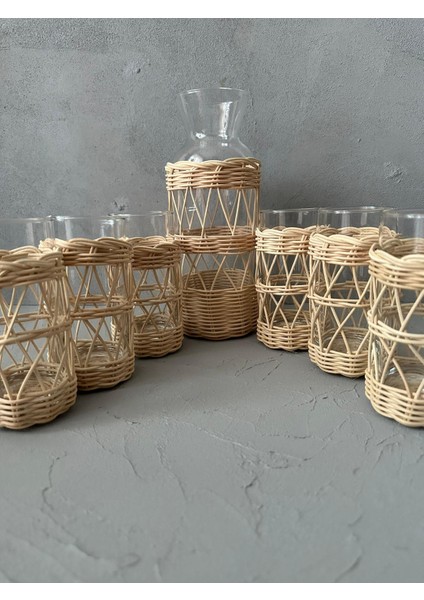 Rattan Karaf Set