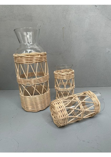 Rattan Karaf Set